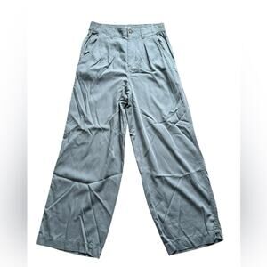 Madewell The Neale straight leg pant in drapeweave size 10 high rise casual